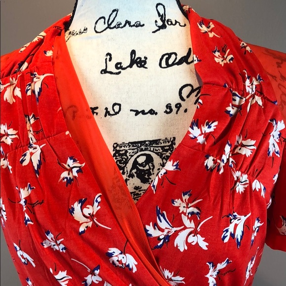 Juicy Couture ‘Feather Iris’ Silk Wrap Dress - Picture 6 of 11